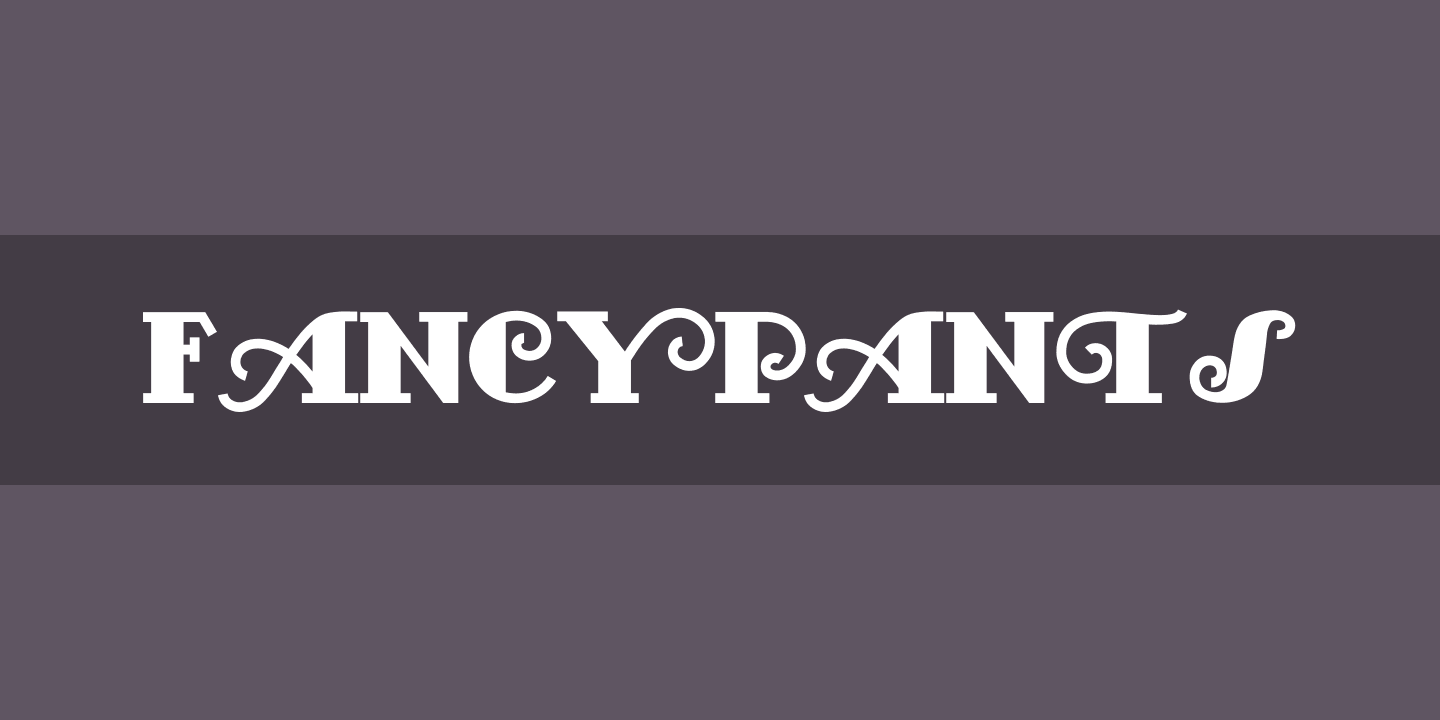 FancyPants Font